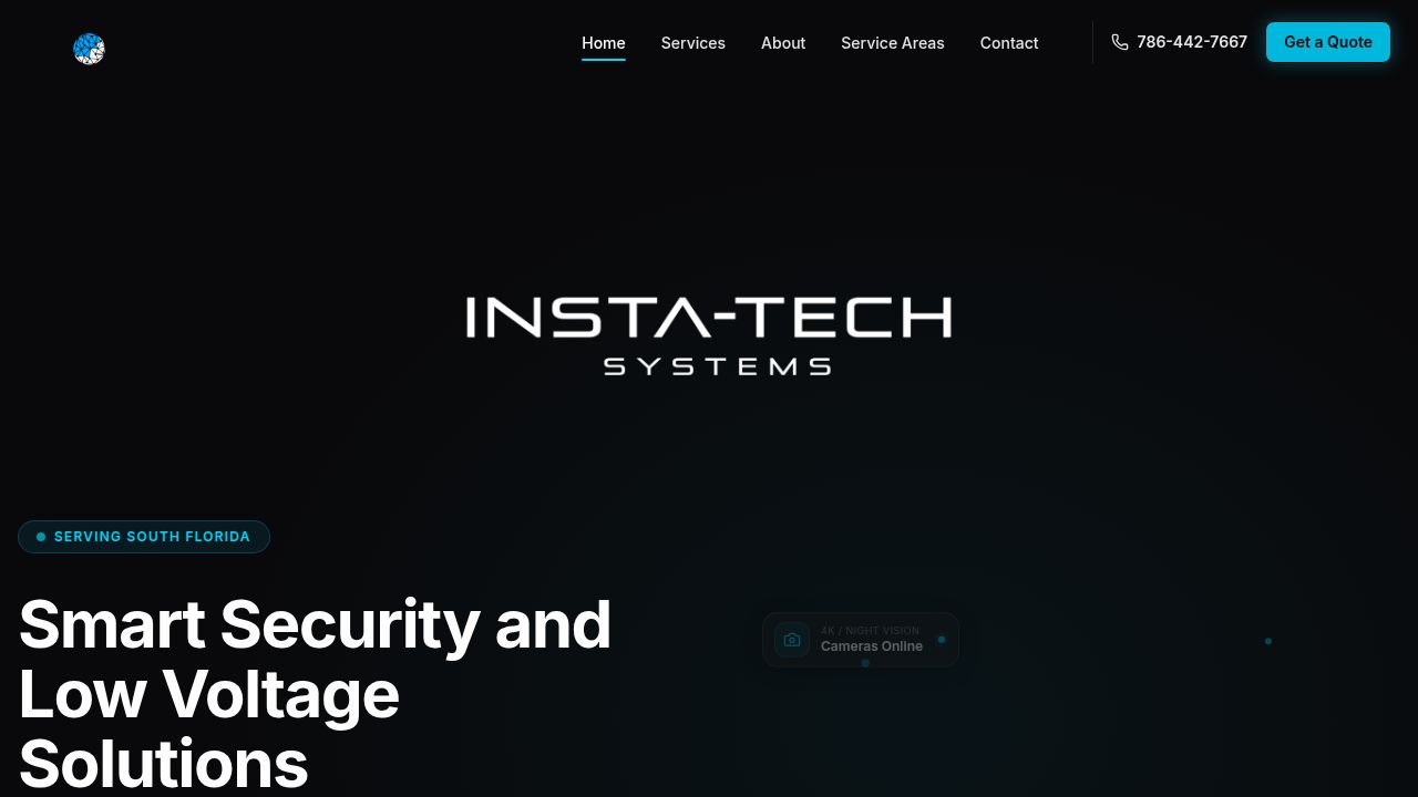 Insta Tech Insta-Tech Systems | Security Cameras, Low Voltage & Networking in Miami